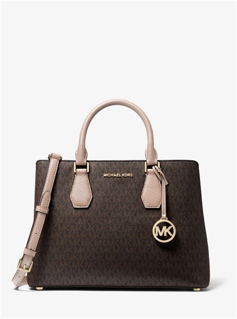 michael kors camille satchel large